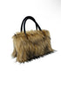 Faux Fur Crossbody Handbag