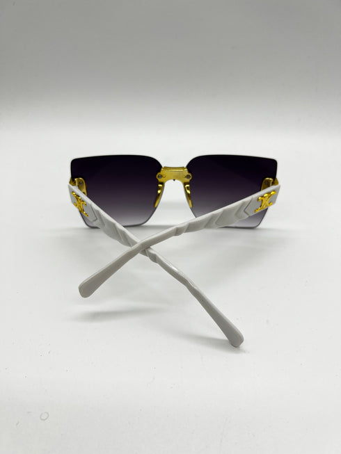 Rich Rimless Square Women Shades