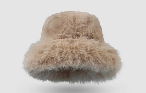 Faux Fur Bucket Hat