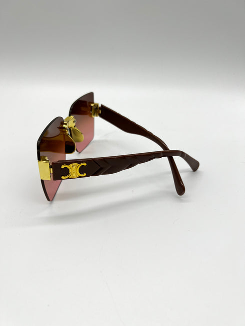Rich Rimless Square Women Shades