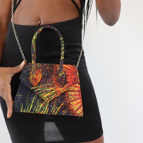 One Hand African Handmade Crossbody