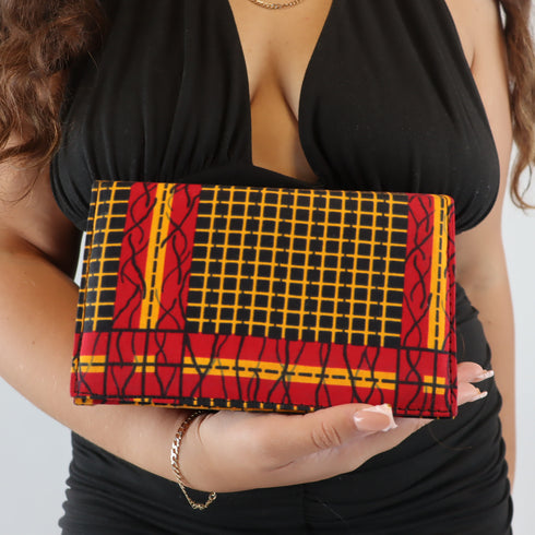 Afro Box African Handmade Clutch