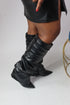 Women's Slouchy Knee High Wedge Boot