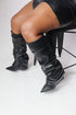Women's Slouchy Knee High Wedge Boot