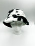 Dalmatian Faux Fur Plush Bucket Hat
