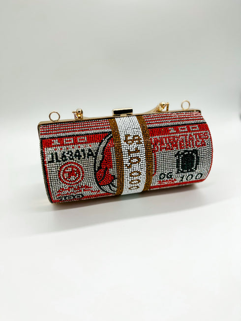 No Limit Round Money Crossbody Purse